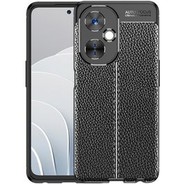 Mobigear Luxury OnePlus Nord CE 3 Lite 5G Hoesje Flexibel TPU Backcover - Zwart