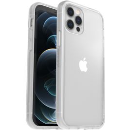 OtterBox React Doorzichtig iPhone 12 Hoesje Hardcase Backcover Shockproof - Transparant