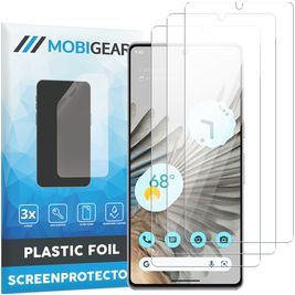 Mobigear Google Pixel 7 Screenprotector Folie - Case Friendly (3-Pack)