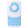 Mobigear Design iPhone XS Max Hoesje Flexibel TPU Backcover - Mandala Blauw