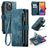 Caseme C30 iPhone 14 Pro Hoesje Bookcase Portemonnee - Blauw