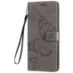 Mobigear Butterfly LG V60 ThinQ Hoesje Bookcase Portemonnee - Grijs