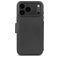 Decoded Detachable Wallet iPhone 17 Pro Max MagSafe Hoesje Echt Leer Uitneembare 2in1 Bookcase Portemonnee - Zwart