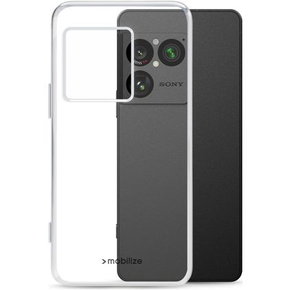 Mobilize Gelly Case Doorzichtig Sony Xperia 10 VIII Hoesje Flexibel TPU Backcover - Transparant