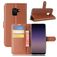 Mobigear Classic Samsung Galaxy A8 (2018) Hoesje Bookcase Portemonnee - Cognac