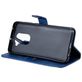 Mobigear Zipper Xiaomi Redmi Note 9 Hoesje Bookcase Portemonnee - Blauw