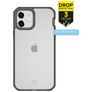 ITSkins HybridFrost iPhone 12 Mini Hoesje Hardcase Backcover Shockproof - Zwart