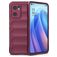 Mobigear Bumpy OPPO Find X5 Lite Hoesje Flexibel TPU Backcover - Bordeaux Rood