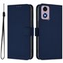 Mobigear Urban Wallet Motorola Moto E14 Hoesje Bookcase Portemonnee - Marineblauw