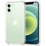 Mobigear Cushion Doorzichtig iPhone 12 Mini Hoesje Flexibel TPU Backcover Shockproof - Transparant