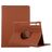 Mobigear DuoStand Samsung Galaxy Tab S9 Plus Hoes Draaibare Bookcase - Bruin
