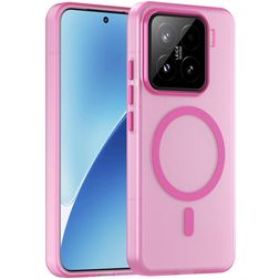 Mobigear Shockproof Xiaomi 15 MagSafe Hoesje Hardcase Backcover - Roze