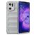 Mobigear Bumpy OPPO Find X5 Pro Hoesje Flexibel TPU Backcover - Grijs