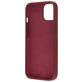 Mobiparts iPhone 14 Siliconen Hoesje Backcover - Plum Red