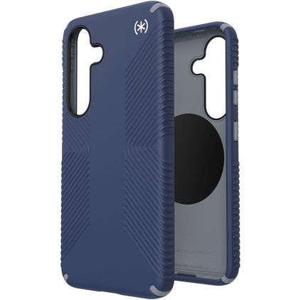 Speck Presidio2 Grip Magnet Samsung Galaxy S25 MagSafe Hoesje Hardcase Backcover Shockproof - Coastal Blue
