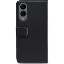 Mobilize Classic Gelly Samsung Galaxy S25 Edge Hoesje Bookcase Portemonnee - Zwart