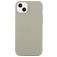 Mobigear Colors iPhone 14 Hoesje Flexibel TPU Backcover - Grijs