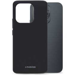 Mobilize Rubber Gelly Honor 400 Lite Hoesje Flexibel TPU Backcover - Zwart