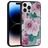Mobigear Flowers iPhone 14 Pro Max Hoesje Hardcase Backcover - Model 1