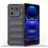 Mobigear Bumpy Xiaomi 13 Pro Hoesje Flexibel TPU Backcover - Antraciet
