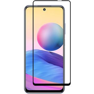 Mobigear Premium Xiaomi Redmi Note 10 5G Glazen Screenprotector - Case Friendly - Zwart