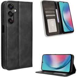 Mobigear Sensation Samsung Galaxy M55 Hoesje Bookcase Portemonnee - Zwart