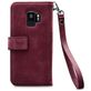 Mobilize Gelly Zipper Samsung Galaxy S9 Hoesje Uitneembare 2in1 Clutch - Bordeaux