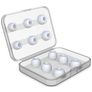 Mobigear AirPods Pro Reserve Siliconen Earplugs Set met 6 Maten - Wit