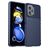 Mobigear Groove POCO X4 GT Hoesje Flexibel TPU Backcover - Blauw