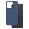 CARE by PanzerGlass Fashionable iPhone 16 Pro Siliconen MagSafe Hoesje Backcover - Blauw