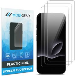 Mobigear iPhone 18 Pro Screenprotector Folie - Case Friendly (3-Pack)