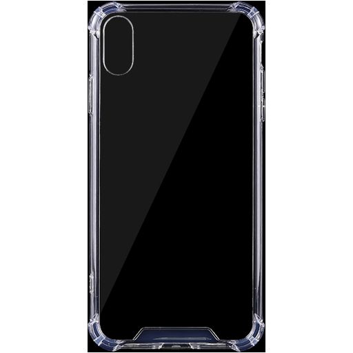 Mobigear Cushion Doorzichtig iPhone XR Hoesje Flexibel TPU Backcover Shockproof - Transparant