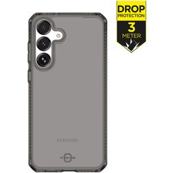 ITSKINS Level 2 SpectrumClear R Samsung Galaxy S25 FE Hoesje Flexibel TPU Backcover Shockproof - Smoke