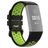 Mobigear Sport Plus Buckle Siliconen Fitbit Charge 4 Bandje Gespsluiting - Zwart / Groen