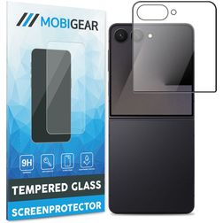Mobigear Premium Samsung Galaxy Z Flip 7 Glazen Screenprotector - Case Friendly - Zwart