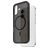 CARE by PanzerGlass Flagship iPhone 17 MagSafe Hoesje Hardcase Backcover - Smokey Black