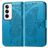 Mobigear Butterfly OPPO Reno 12 Pro Hoesje Bookcase Portemonnee - Blauw