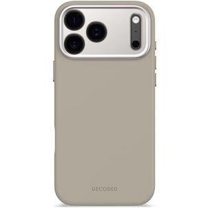 Decoded iPhone 17 Pro Max Siliconen Hoesje Backcover - Soft Taupe