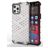 Mobigear Honeycomb iPhone 13 Hoesje Hardcase Backcover Shockproof - Wit