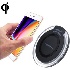 Mobigear Design Draadloze lader Qi Wireless 5W 1A - Zwart Mobigear Design Draadloze lader Qi Wireless 5W 1A - Zwart
