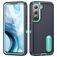 Mobigear Rugged Stand Samsung Galaxy S23 Hoesje Hardcase Backcover Shockproof met Standaard - Donkerblauw