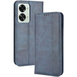 Mobigear Sensation OnePlus Nord 2T 5G Hoesje Bookcase Portemonnee - Blauw