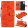 Mobigear Butterfly OPPO Reno 4 Hoesje Bookcase Portemonnee - Oranje