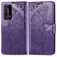 Mobigear Butterfly Huawei P40 Pro Hoesje Bookcase Portemonnee - Paars