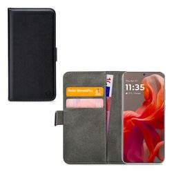 Mobilize Classic Gelly Wallet Motorola Moto G85 Hoesje Bookcase Portemonnee - Zwart