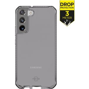 ITSkins SpectrumClear Samsung Galaxy S22 Plus Hoesje Flexibel TPU Backcover Shockproof - Smoke