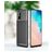 Mobigear Racing OPPO Reno 4 Hoesje Flexibel TPU Backcover - Zwart