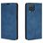 Mobigear Retro Slim Samsung Galaxy A12 Hoesje Bookcase Portemonnee - Blauw