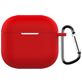 Mobigear Colors Apple AirPods 4 Hoesje Flexibel Siliconen - Rood