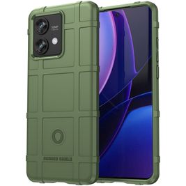 Mobigear Rugged Shield Motorola Edge 40 Neo Hoesje Flexibel TPU Backcover Shockproof - Groen